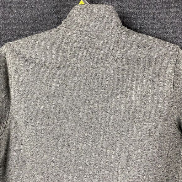 Izod 1/4 Zip Pullover Men's Small Gray Fleece Adults S 100% Polyester - Picture 8 of 8